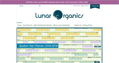 Desktop Screenshot of lunarorganics.com